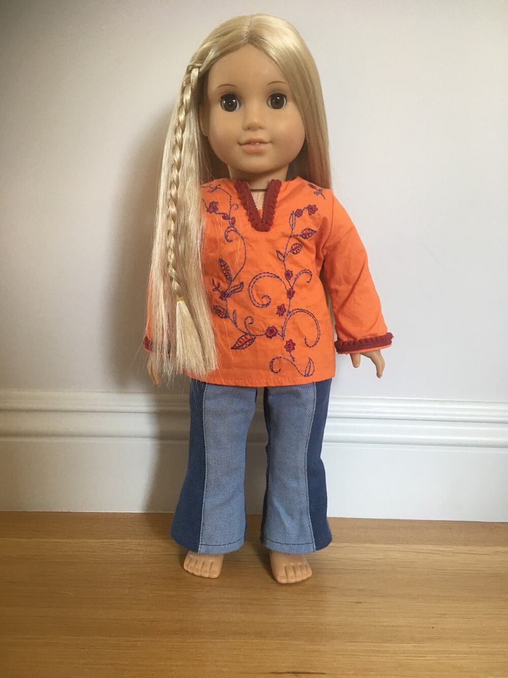 American Girl Doll Julie and Outfit